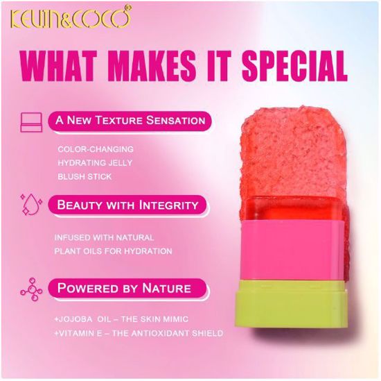 صورة Color Changing Hydrating Jelly Blush Stick