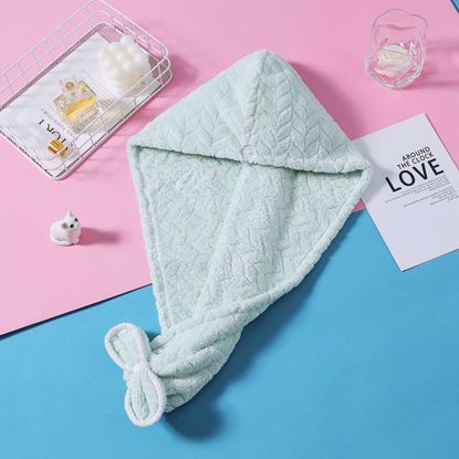 صورة Leaf Hair Drying Towel