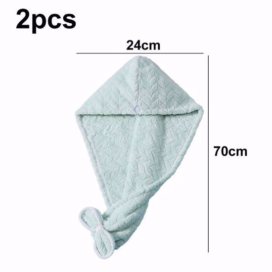 صورة Leaf Hair Drying Towel