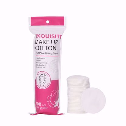 صورة Exquisite Makeup Cotton Pads – 100pcs