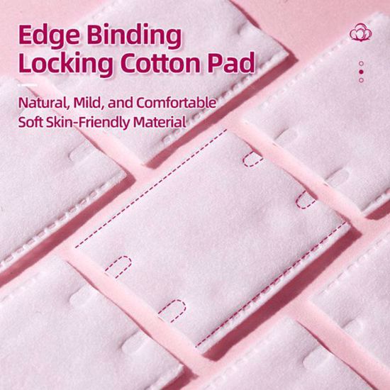 صورة Square Cosmetic Cotton Pads – 80pcs (70 + 10 Free)