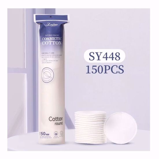 صورة Double-Faced Cosmetic Cotton Pads – 150pcs (LMLTOP)