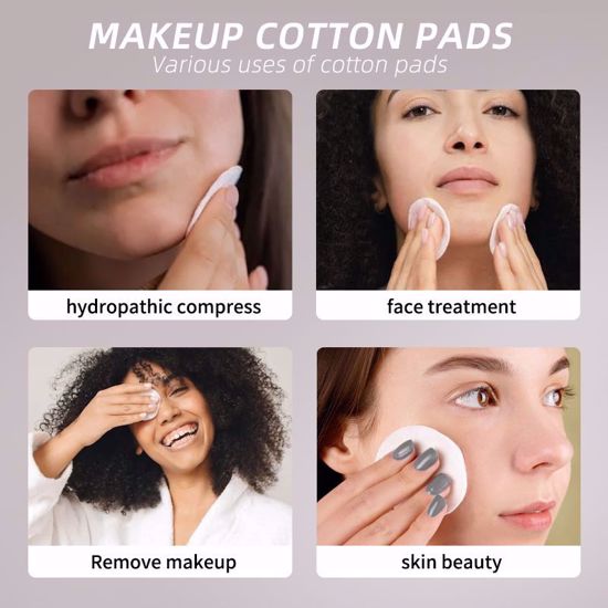 صورة Makeup Pads Duo-Soft 100pcs (UENO)