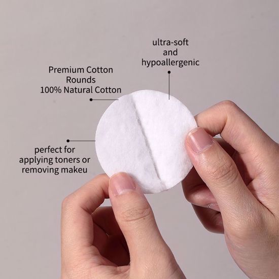 صورة Makeup Pads Duo-Soft 100pcs (UENO)