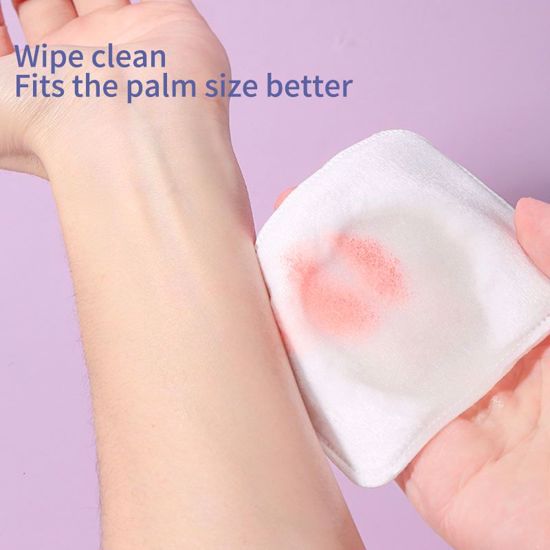 صورة LMLTOP Double-Faced Cosmetic Cotton Pads – 100 pcs