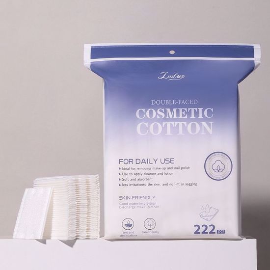 صورة Double-Faced Cosmetic Cotton Pads (222pcs) LMLTOP