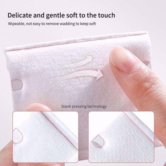 صورة Double-Faced Cosmetic Cotton Pads (222pcs) LMLTOP