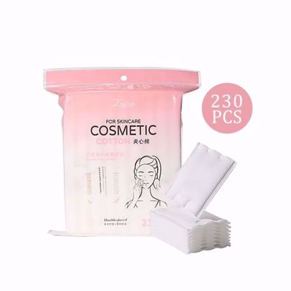 صورة Double-Faced Cosmetic Cotton Pads  (230pcs) LMLTOP