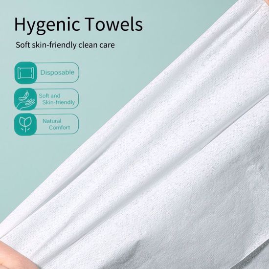 صورة ONCE Hygenic Towels Premium Large Disposable Bath Towels