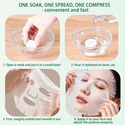 Picture of Compressed Face Mask – 50pcs (UUKKG)