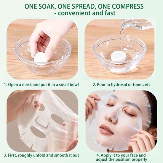 صورة Compressed Face Mask – 50pcs (UUKKG)