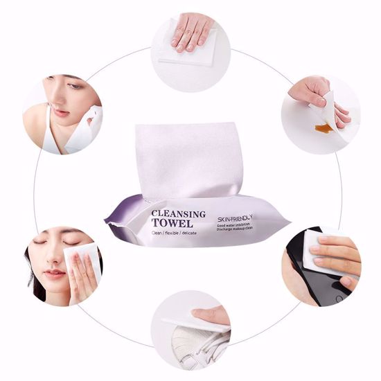صورة Disposable Facial Cotton Cleansing Towels – 20 Pieces (LMLTOP)
