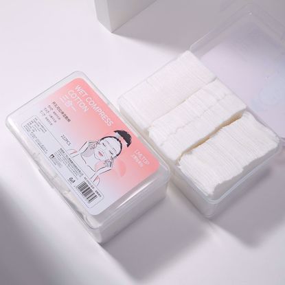 Picture of Stretchable Wet Compress Cotton Pads – 222 Pieces  (LMLTOP)