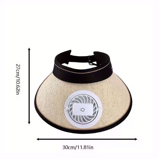 صورة Hat With Cooling Fan