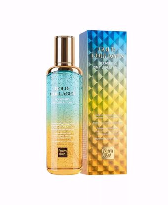 صورة FARMSTAY GOLD COLLAGEN NOURISHING 2 IN 1 SERUM TONER