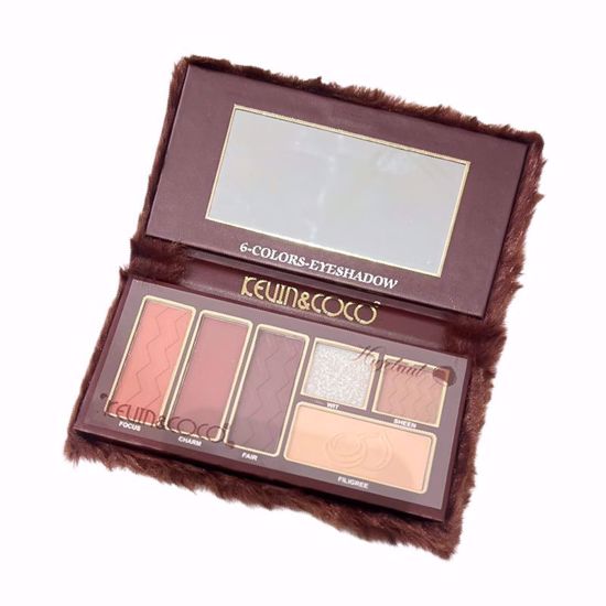 Picture of 6-Color Hazelnut Eyeshadow Palette