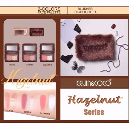 Picture of Hazelnut 2-Color Blush & Highlighter Palette