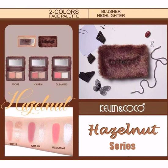 Picture of Hazelnut 2-Color Blush & Highlighter Palette