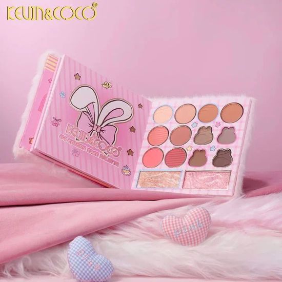 Picture of Bunny 64-Color Eyeshadow, Blush & Highlighter Palette