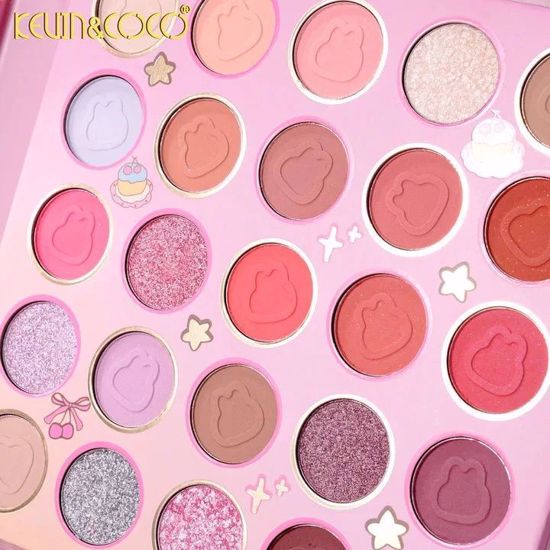 Picture of Bunny 64-Color Eyeshadow, Blush & Highlighter Palette