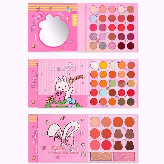 Picture of Bunny 64-Color Eyeshadow, Blush & Highlighter Palette