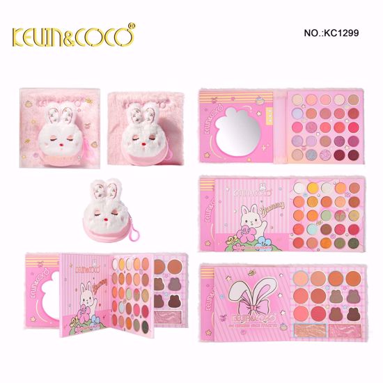 Picture of Bunny 64-Color Eyeshadow, Blush & Highlighter Palette