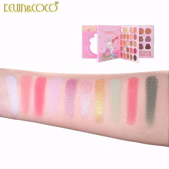 Picture of Bunny 64-Color Eyeshadow, Blush & Highlighter Palette
