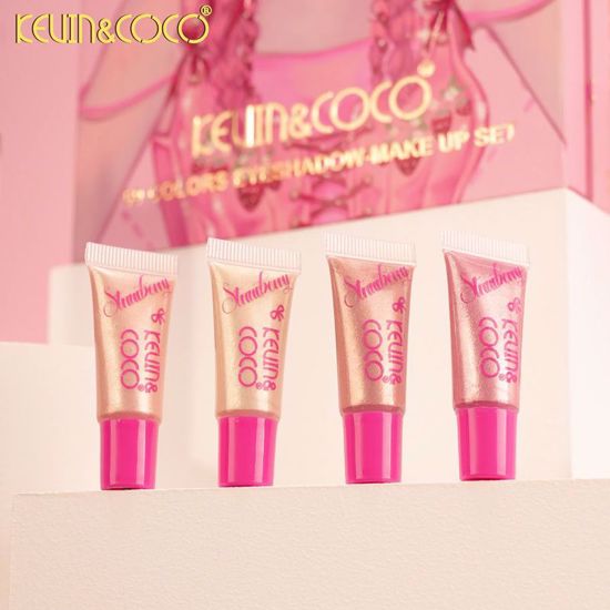 صورة Strawberry 59-Color Eyeshadow Makeup Set – Eyeshadow, Blush & Face Makeup Palette