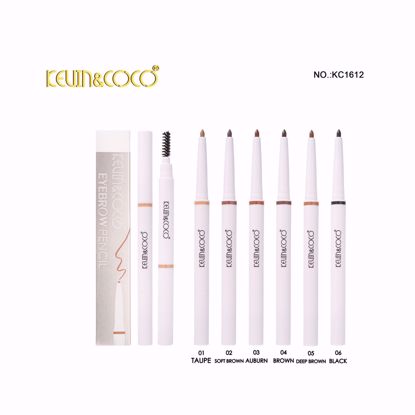صورة Eyebrow Pencil KC1612 – Dual-Ended Mechanical Brow Pencil with Spoolie