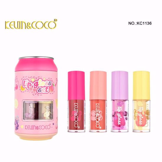 Picture of Fruit Satin Lip Gloss 4-Piece Set