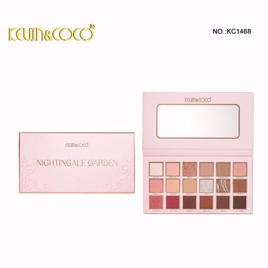 صورة Nightingale Garden Crushed Diamond 18-Color Eyeshadow Palette