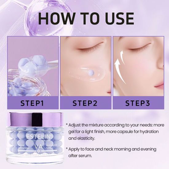 صورة Estelin Retinol & Multi-Peptide Capsule Cream 60g