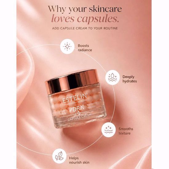 صورة Estelin PDRN Collagen Peptide Capsule Cream with Niacinamide