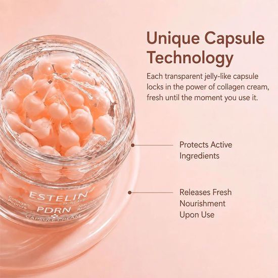 صورة Estelin PDRN Collagen Peptide Capsule Cream with Niacinamide