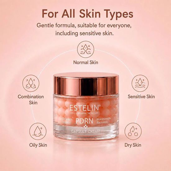 صورة Estelin PDRN Collagen Peptide Capsule Cream with Niacinamide