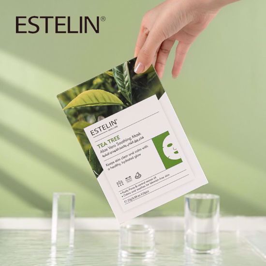 صورة Estelin Tea Tree & Aloe Vera Face Sheet Mask