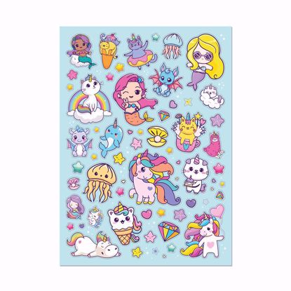 Picture of Kaleidoscope Coloring Scented Stickers – Totally Magical