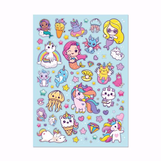 Picture of Kaleidoscope Coloring Scented Stickers – Totally Magical