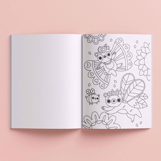 Picture of Kaleidoscope Coloring Scented Stickers – Totally Magical