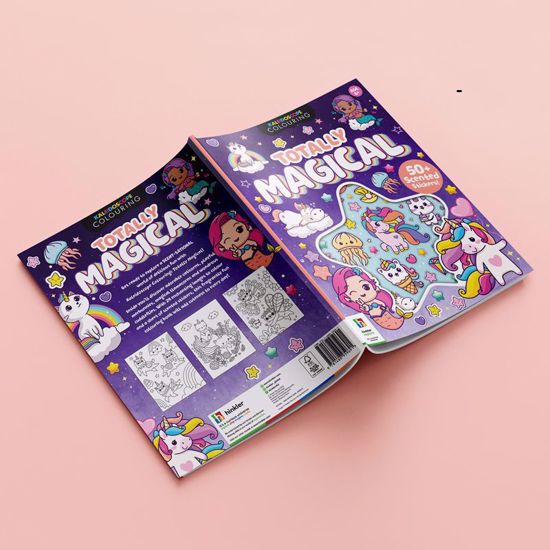 Picture of Kaleidoscope Coloring Scented Stickers – Totally Magical
