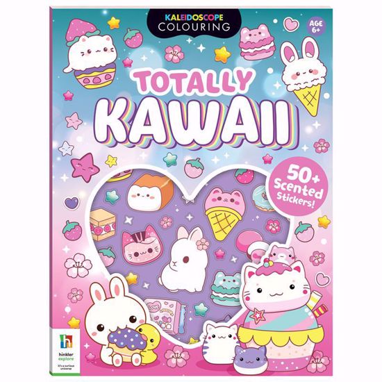 Picture of Kaleidoscope Coloring Scented Stickers – Totally Kawaii