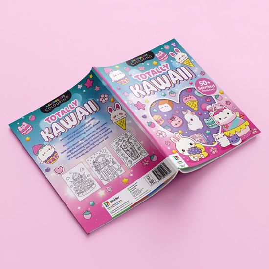 Picture of Kaleidoscope Coloring Scented Stickers – Totally Kawaii