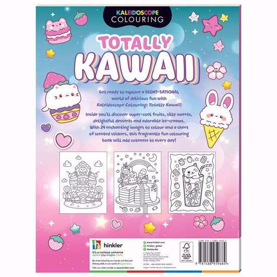 Picture of Kaleidoscope Coloring Scented Stickers – Totally Kawaii