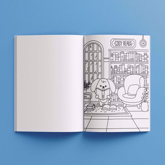Picture of Cosy Colouring Poster Art Mini Moments