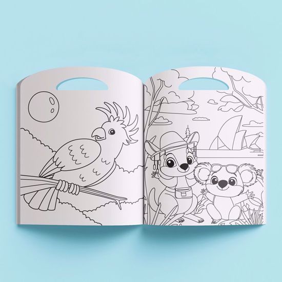 صورة Aussie Animals Colouring Book – 40 Pages