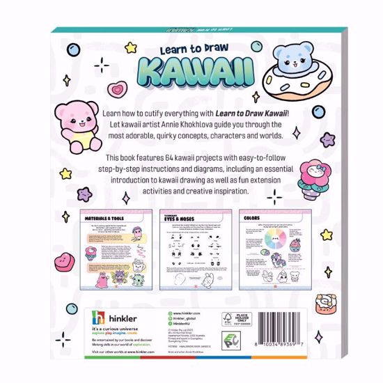 صورة Hinkler Learn to Draw Kawaii Characters Drawing Pad