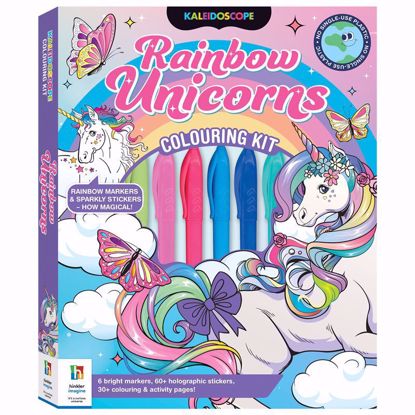 صورة Kaleidoscope Colouring Kit Rainbow Unicorns