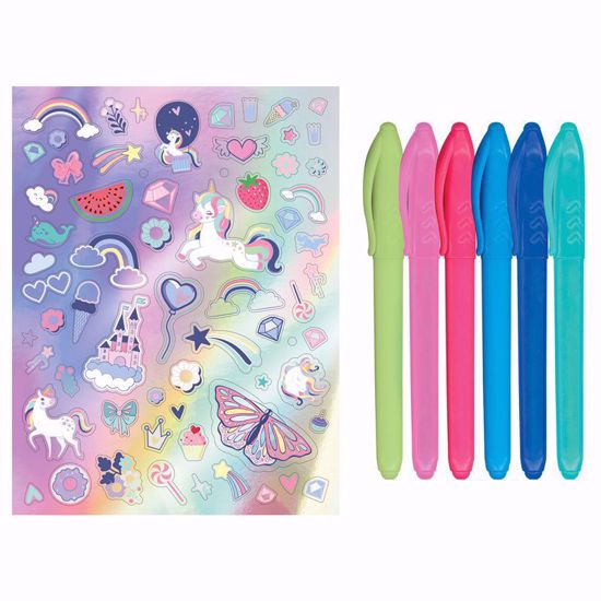 صورة Kaleidoscope Colouring Kit Rainbow Unicorns