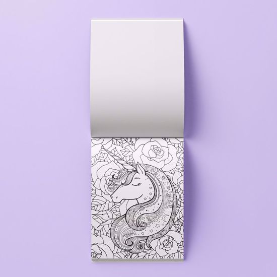 صورة Kaleidoscope Colouring Kit Rainbow Unicorns