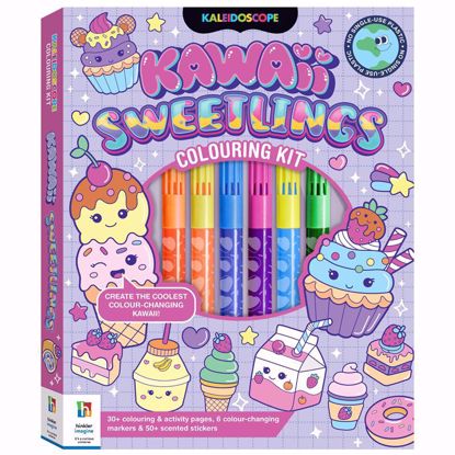صورة Kaleidoscope Colouring Kawaii Sweetlings Kit